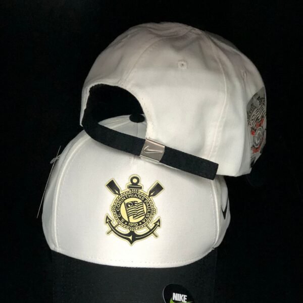 Boné Corinthians Escudo Dourado