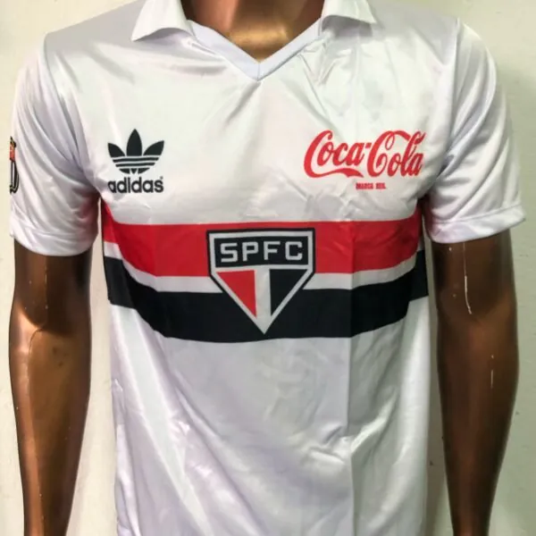 Camiseta do São Paulo Coca-Cola Anos 80