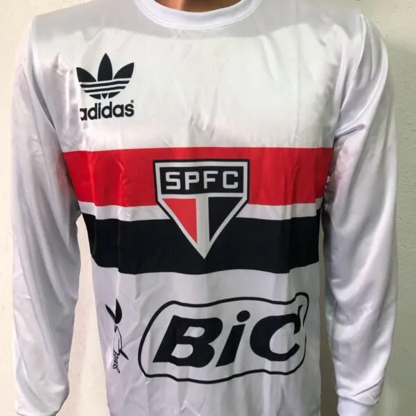 Camiseta Manga Longa Bic Anos 80