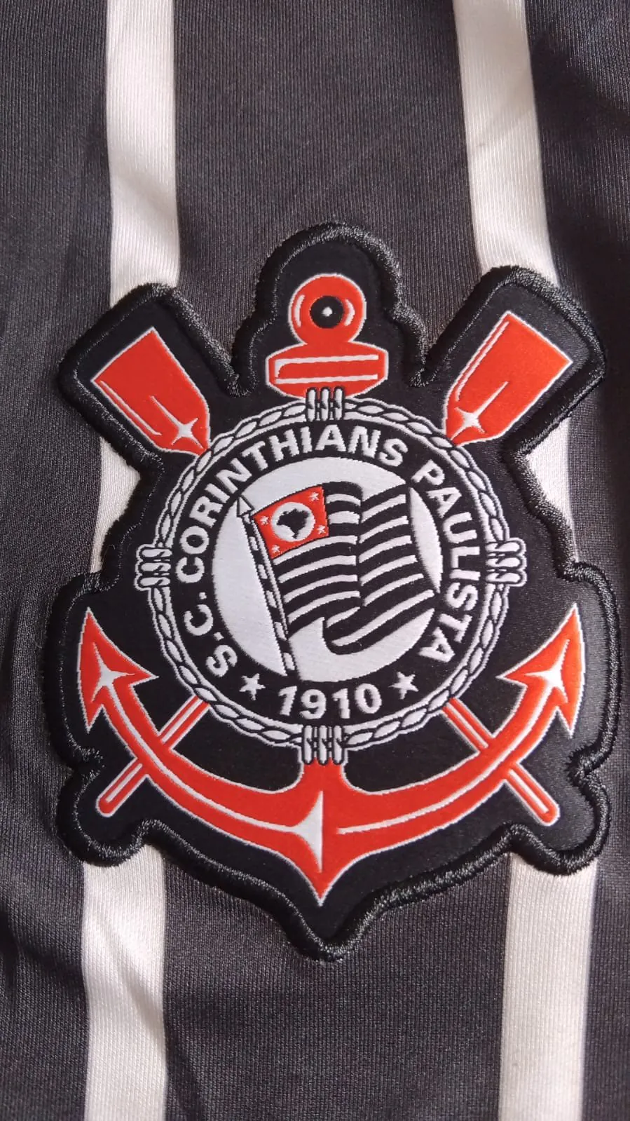 Camiseta Corinthians Retrô Listrada - Imagem 2