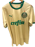 Camiseta Palmeiras Amarela Crefisa - Imagem 2