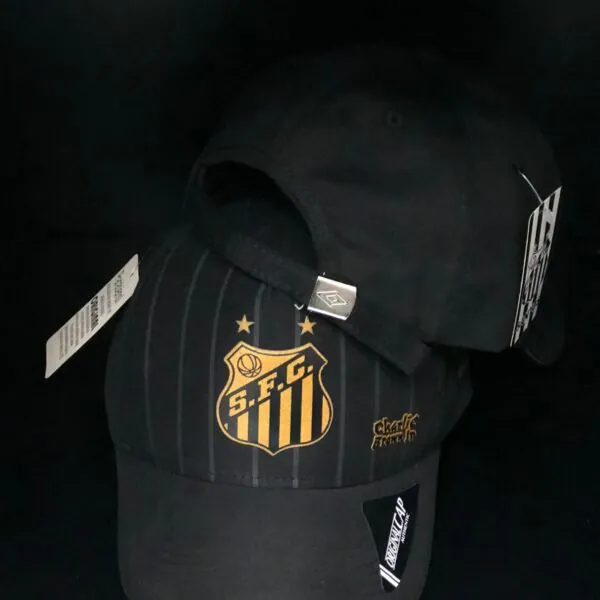 Boné Santos Preto Listrado