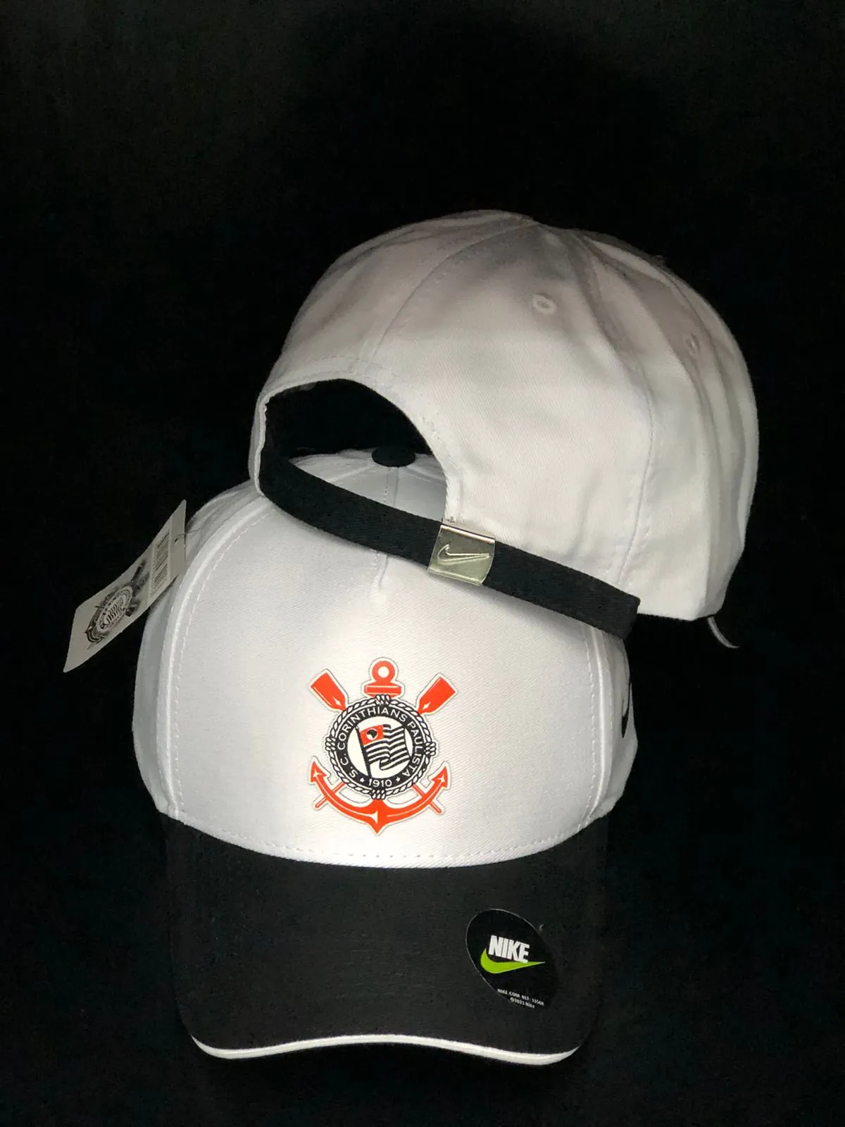 WhatsApp Image 2025-08-29 at 14.02.34 Boné Corinthians Branco - Imagem 1