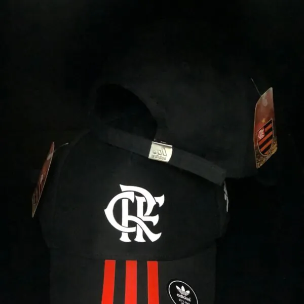 Boné Flamengo Preto