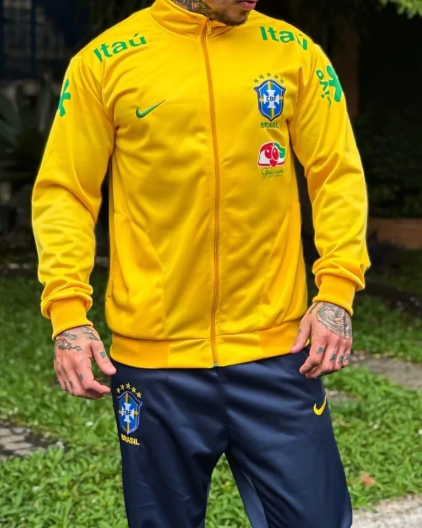 Conjunto Seleção2 Conjunto Seleção Brasileira Completo - Copa 2026 - Imagem 1