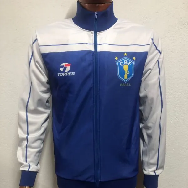 Blusa da Seleção Retrô - CBF Azul
